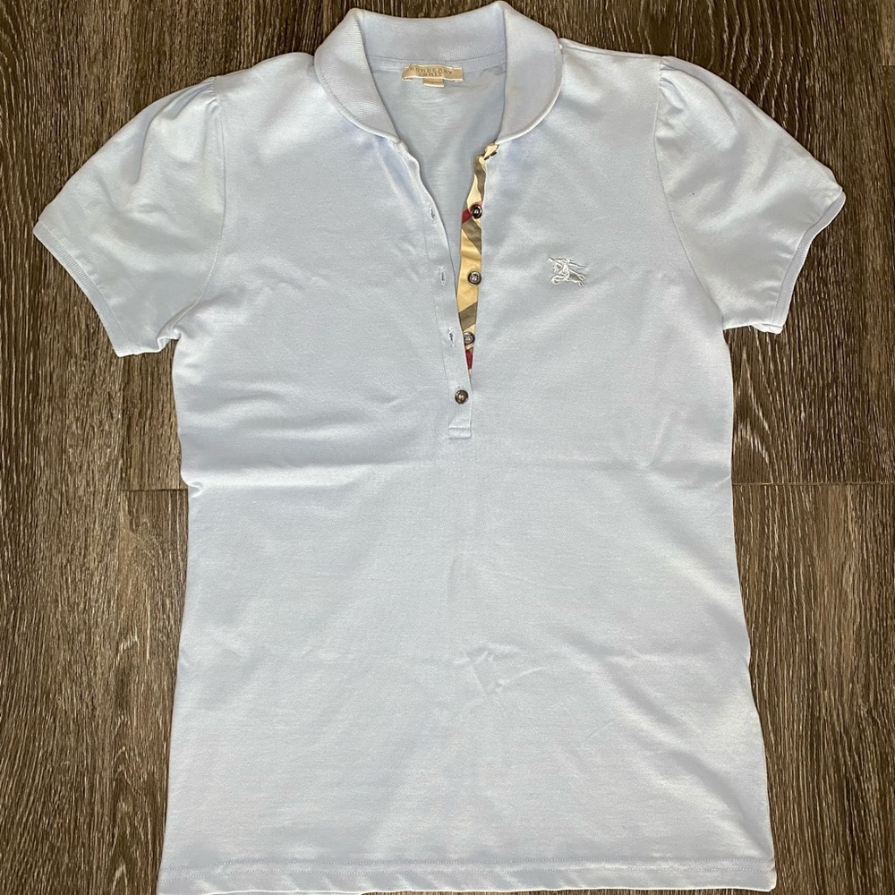 Women’s Burberry polo shirt